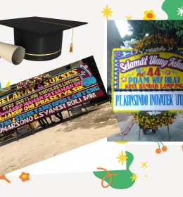 papan bunga lampung wisuda